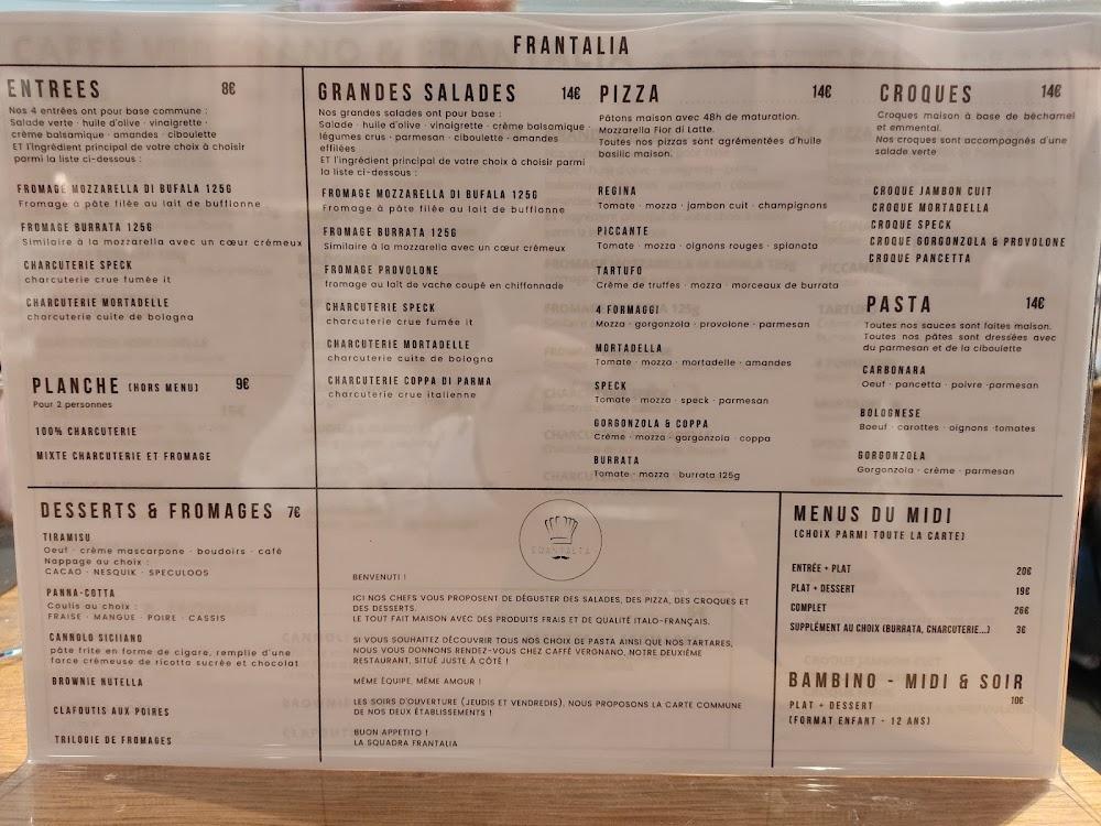 Caffè VERGNANO - Menu Image 1